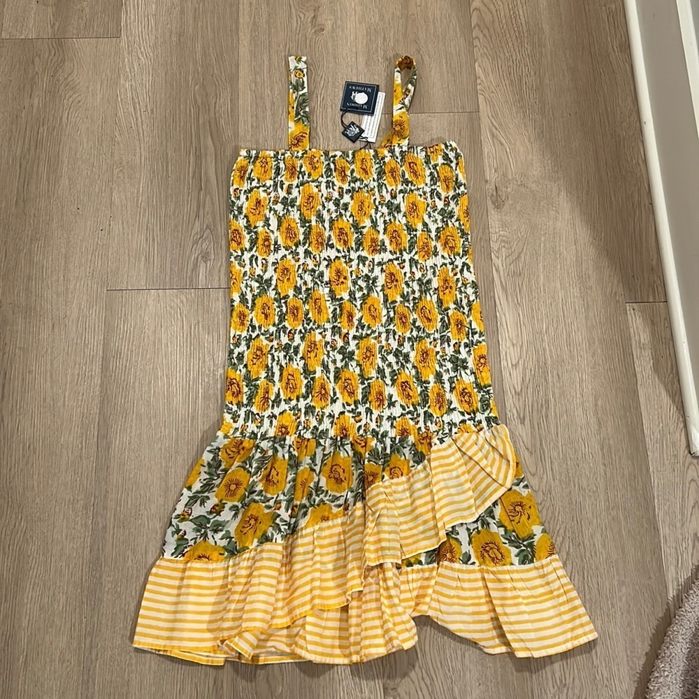 Madison Matthews Floral Mini Dress NWT
